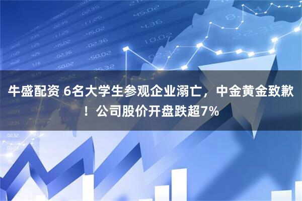 牛盛配资 6名大学生参观企业溺亡,中金黄金致歉!公司股价开盘跌超7%